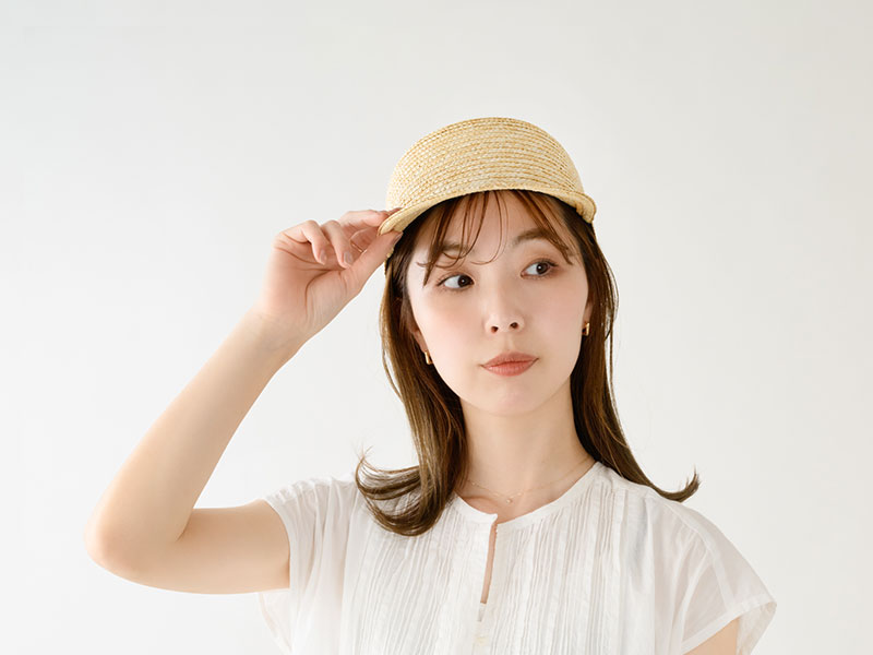 田中帽子店 Orel（オレル）麦わらキャップ