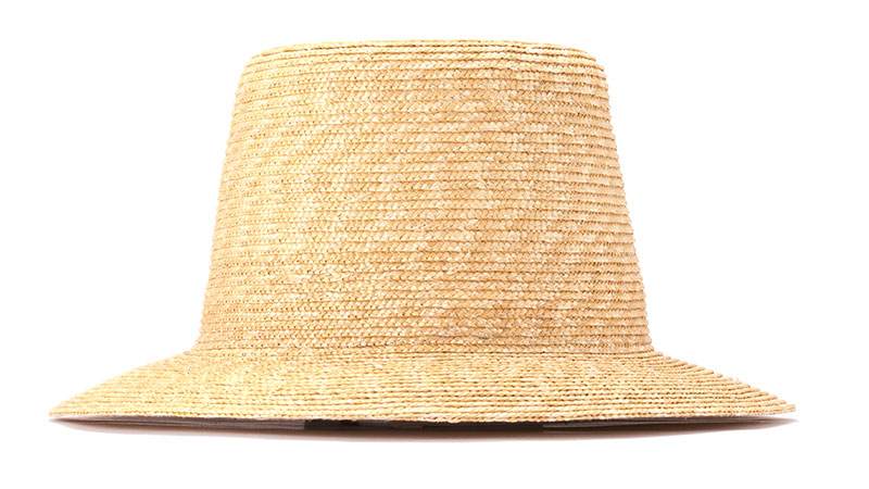 田中帽子店 Marga（マルガ）麦わらツバ長ハット