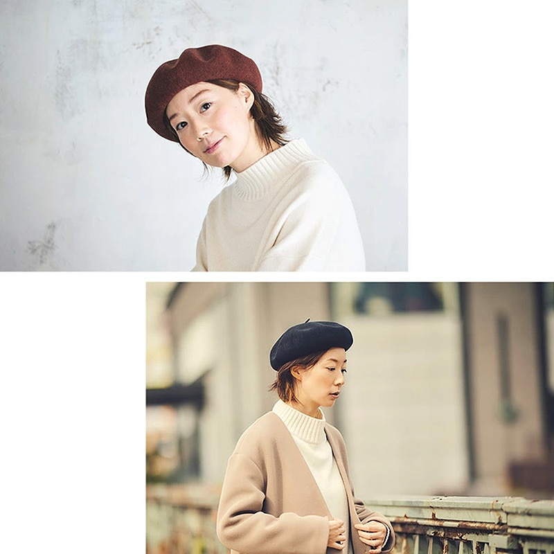 YOKOI BERET CANON（カノン） トークバスクベレー帽 