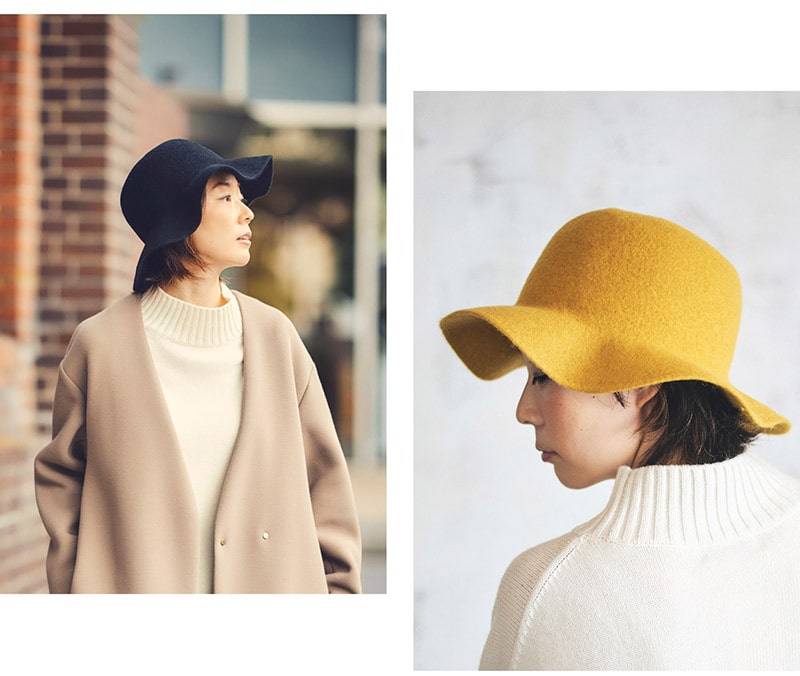 YOKOI BERET RONDE（ロンド） フレアハット 