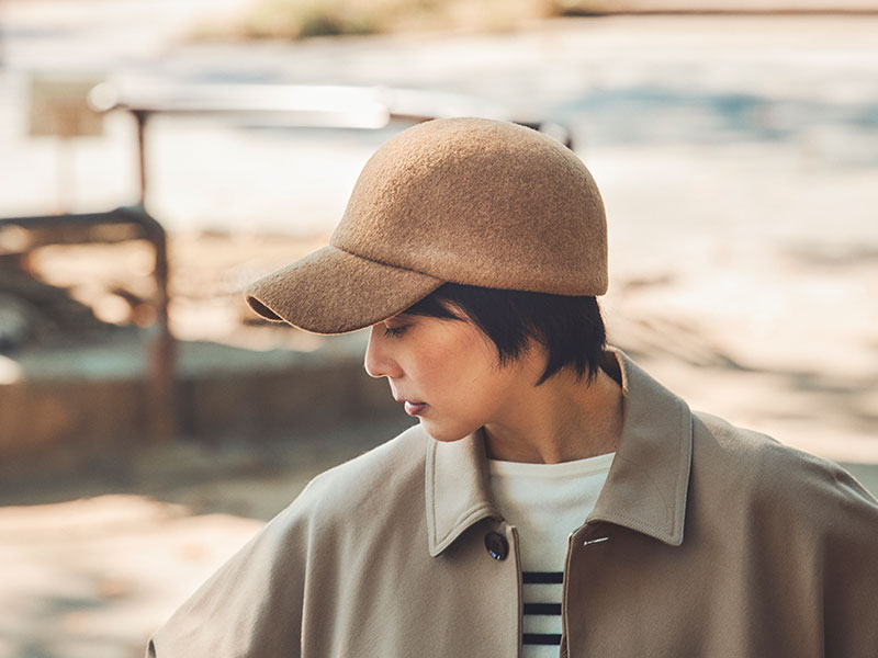 YOKOI BERET ウールキャップ 