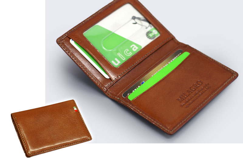 MILAGRO イタリアンレザー・パス&カードケース