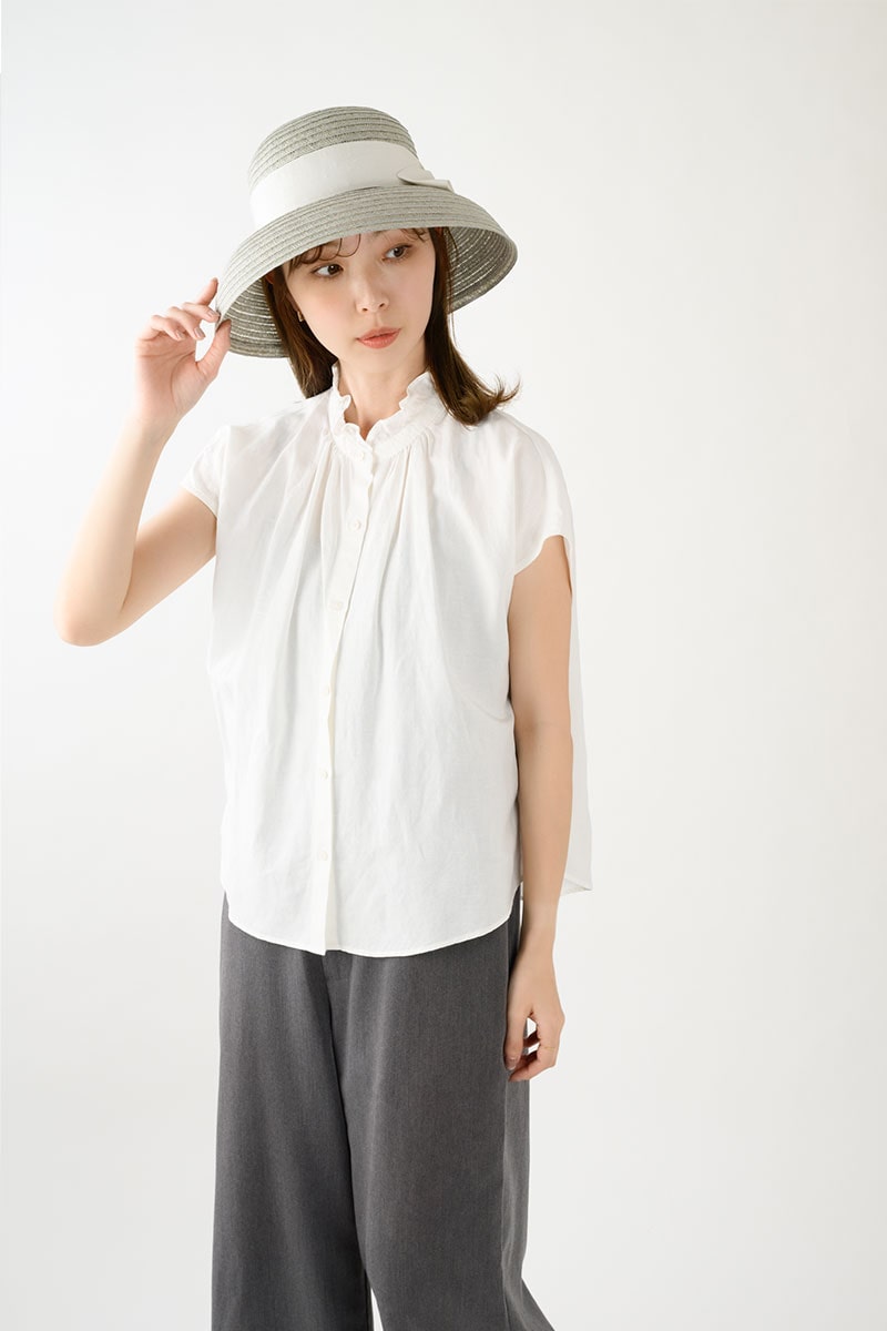 岡本帽子 マニラ麻カサブランカ