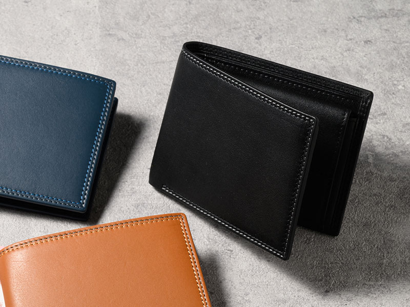 MILAGRO キップレザー・二つ折り財布