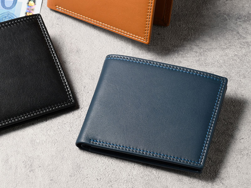 MILAGRO キップレザー・二つ折り札入れ