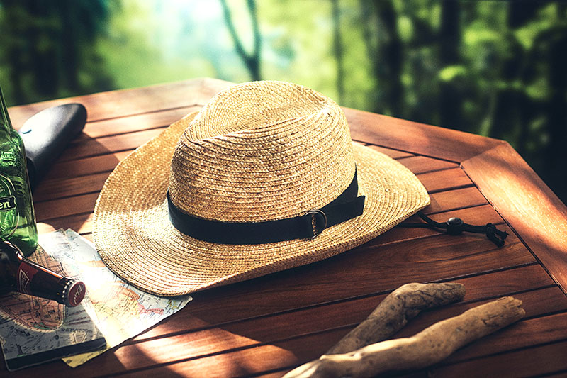 田中帽子店 Alek（アレック）麦わら ウエスタン風ハット