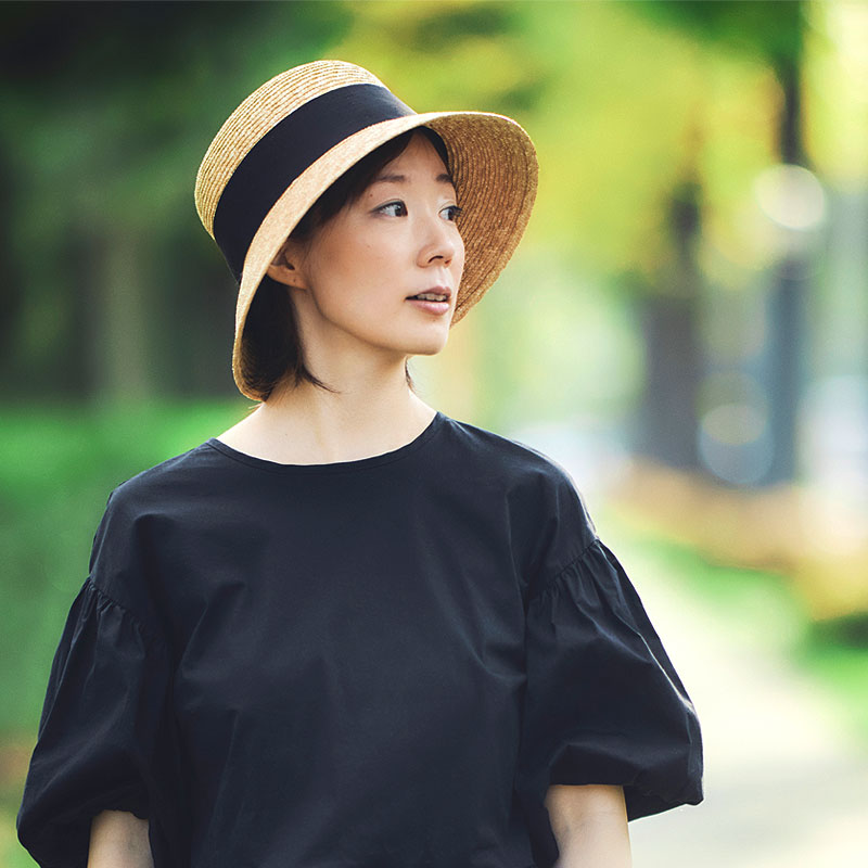 田中帽子店 Anika（アニカ）麦わら 女優帽