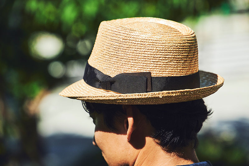 田中帽子店 Faro（ファーロ）麦わら 中折れハット