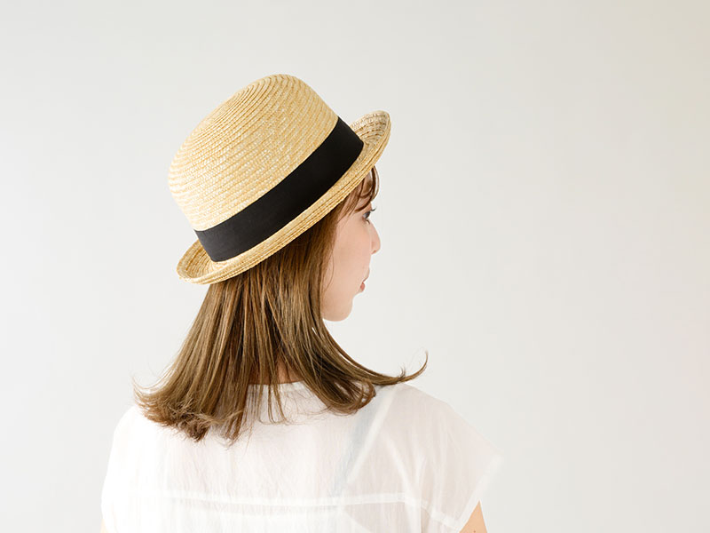 田中帽子店 Nicole（ニコル）麦わらセーラーハット