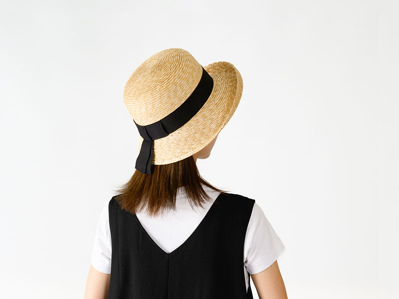 田中帽子店 Blair（ベルニ）麦わら ブルトン