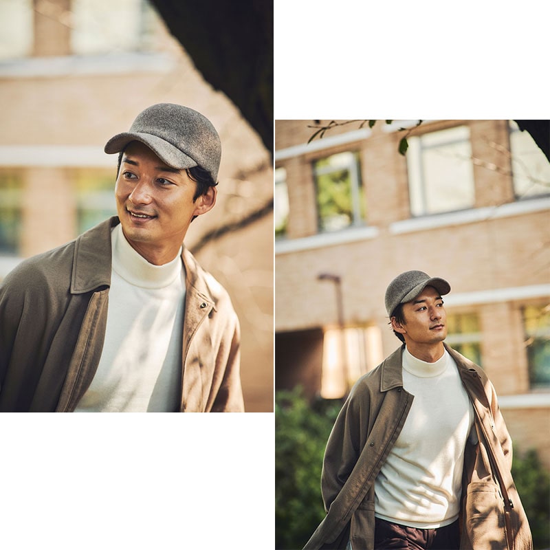 YOKOI BERET ウールキャップ 