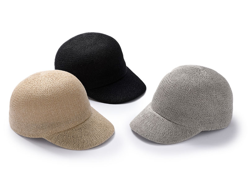 YOKOI BERET KOHARU(コハル) 麻混 キャップ