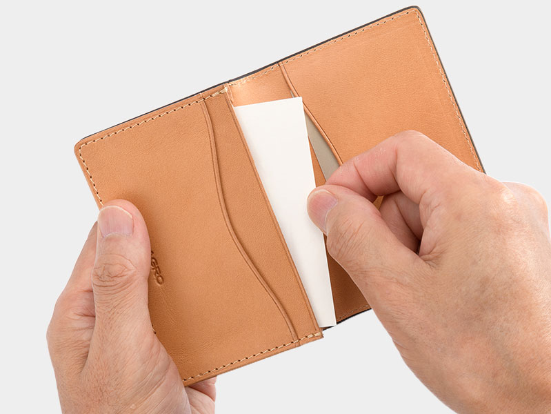 MILAGRO パルメラートゴートレザー・名刺入れ