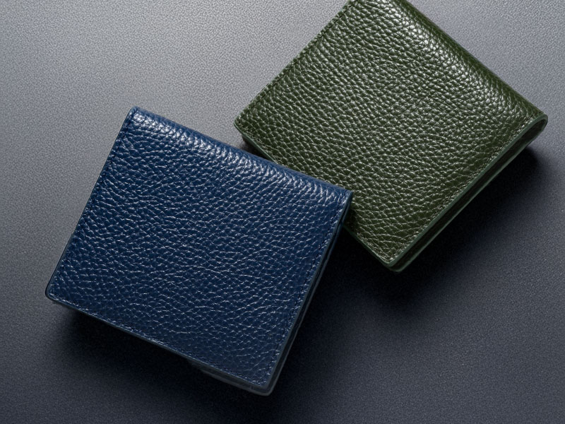 MILAGRO piatto イタリアンシュリンクレザー・薄型コンパクト財布