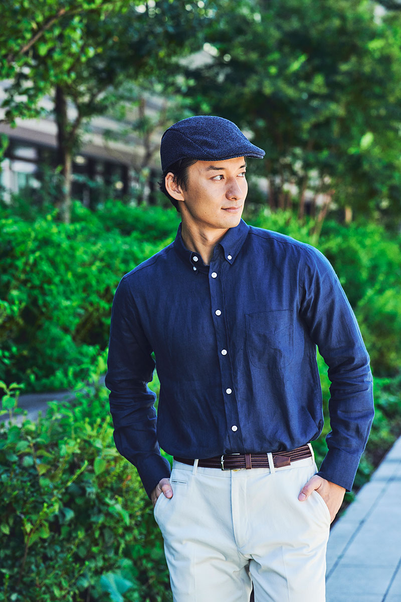 岡本帽子 美濃和紙 ニットハンチング