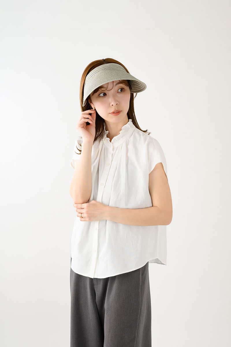 岡本帽子 マニラ麻・サンバイザー