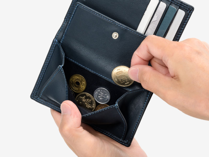 MILAGRO キップレザー・二つ折り財布