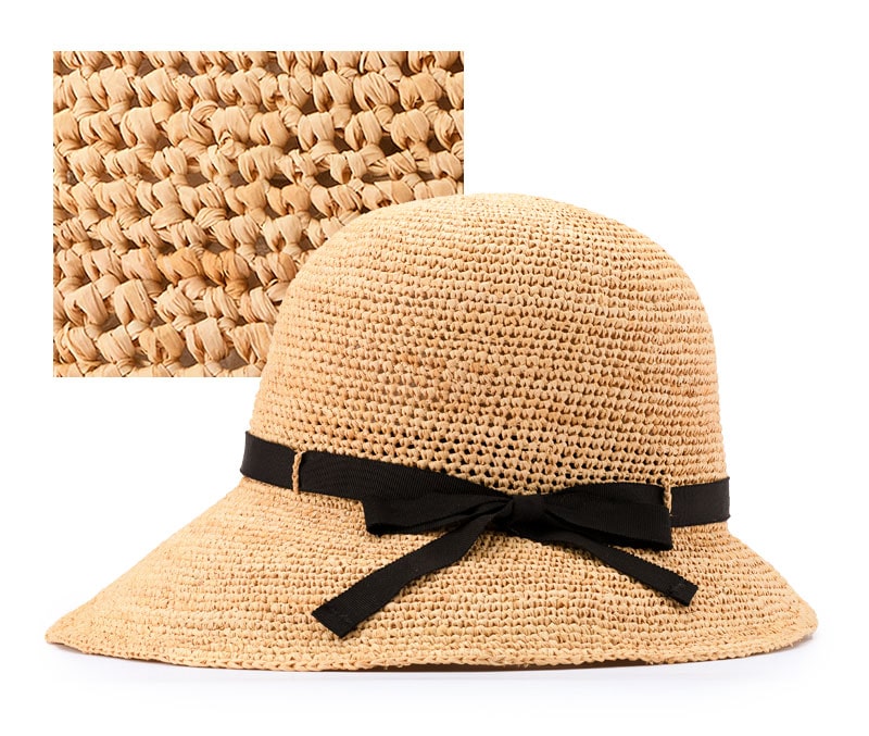 田中帽子店 Chloe2（クロエ2）ラフィア 女優帽