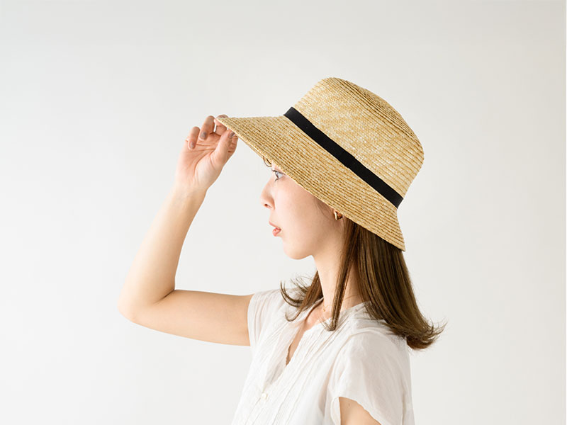 田中帽子店 Franka（フランカ）麦わら女優帽