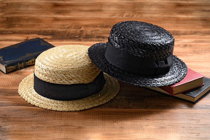 田中帽子店 Orge（オルジュ）花麦カンカン帽