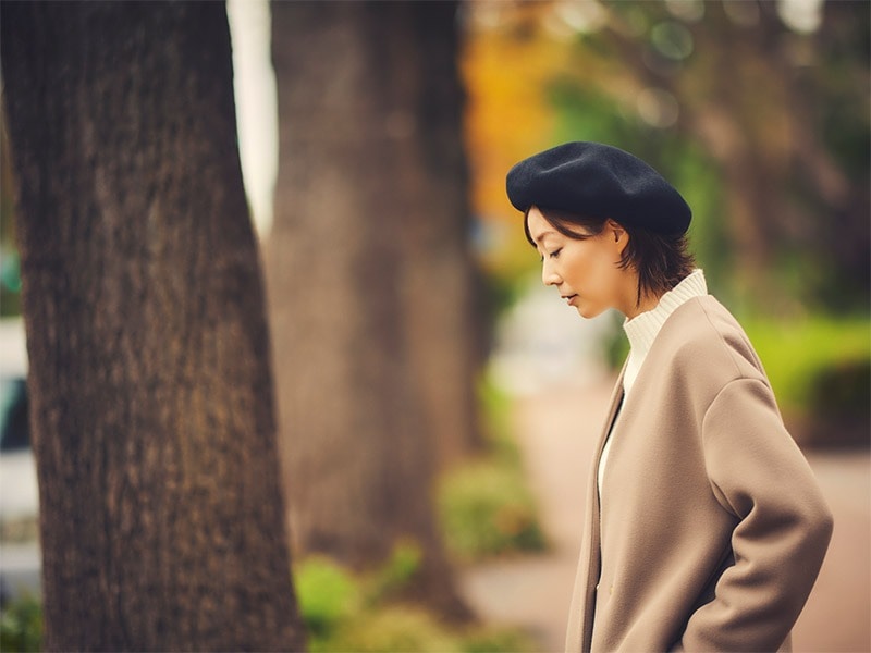 YOKOI BERET ANIS（アニス） ウール八角ビックベレー帽