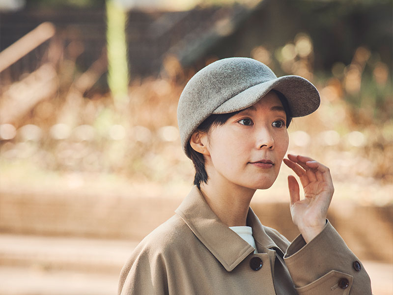 YOKOI BERET ウールキャップ 