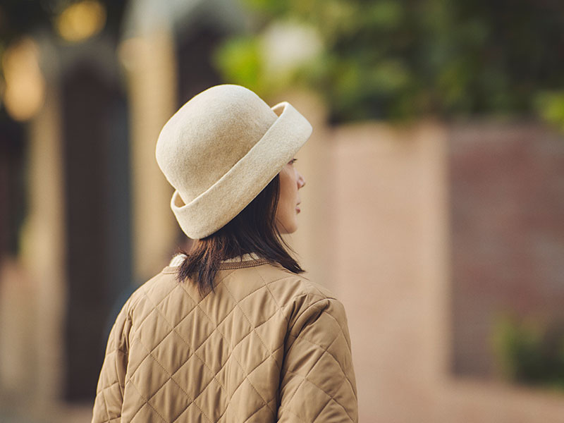 YOKOI BERET MARA（マーラ） エッジアップセーラーハット 