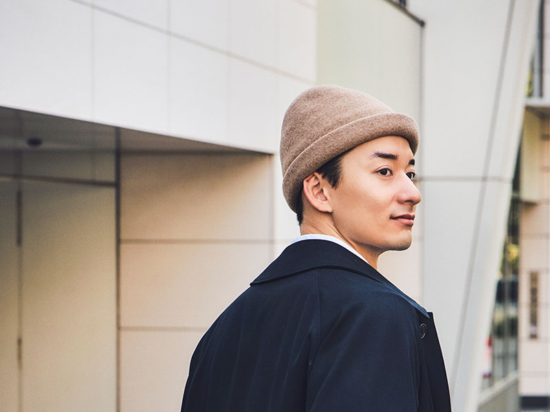 YOKOI BERET CORNE（コルネ） とんがり帽 