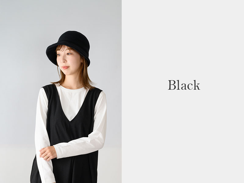 YOKOI BERET Berta2(ベルタ) ウールクロッシェ