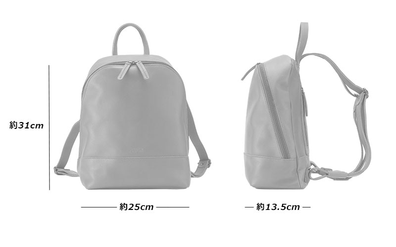 ANON ナチュラルレザー・ミニバックパック