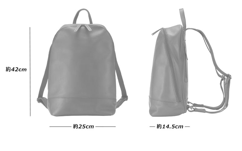 ANON ナチュラルレザー・バックパック