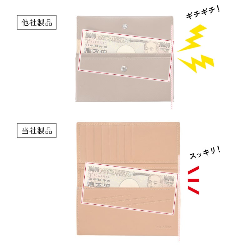 MILAGRO キップレザー・長財布