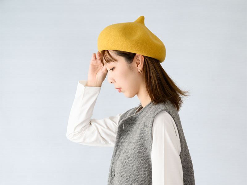 YOKOI BERET とんがりベレー 