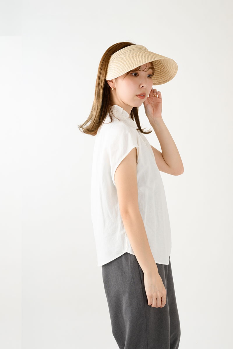 岡本帽子 マニラ麻・サンバイザー