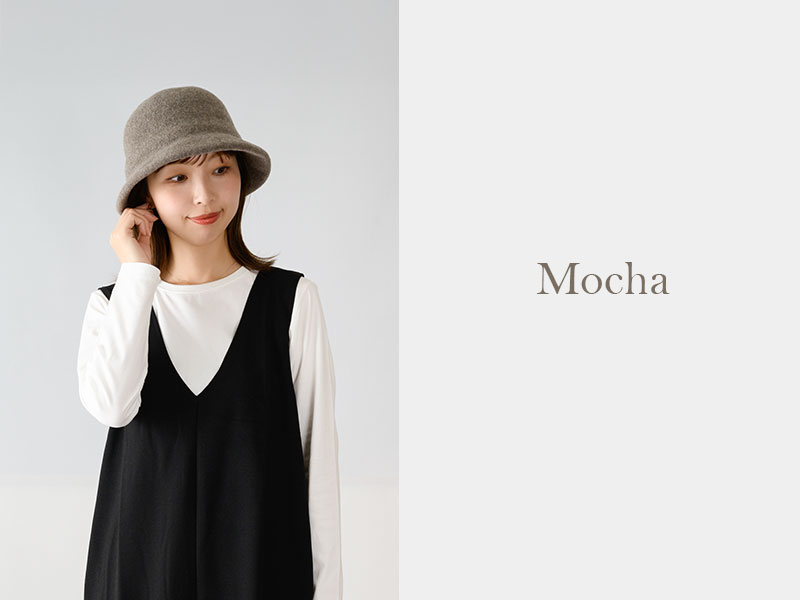 YOKOI BERET Berta2(ベルタ) ウールクロッシェ