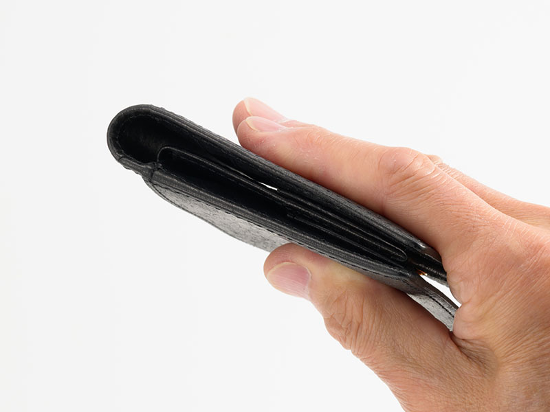 MILAGRO・イタリアンエイジングレザー・薄型コンパクト財布