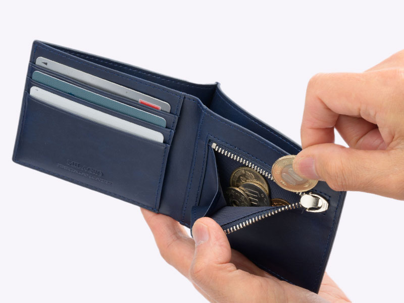 MILAGRO piatto イタリアンレザー・スマートウォレット（小銭入れあり）