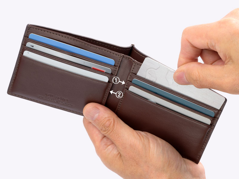 MILAGRO piatto イタリアンレザー・スマートウォレット(小銭入れなし)