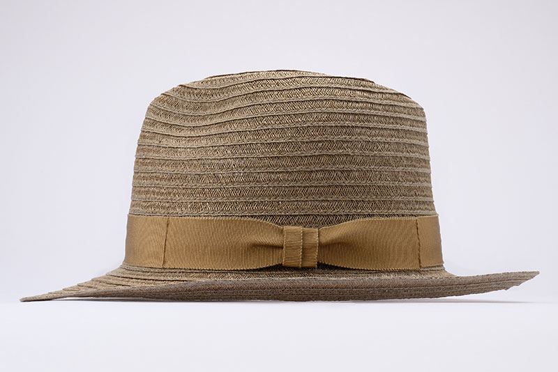 岡本帽子 マニラ麻・中折れ帽子