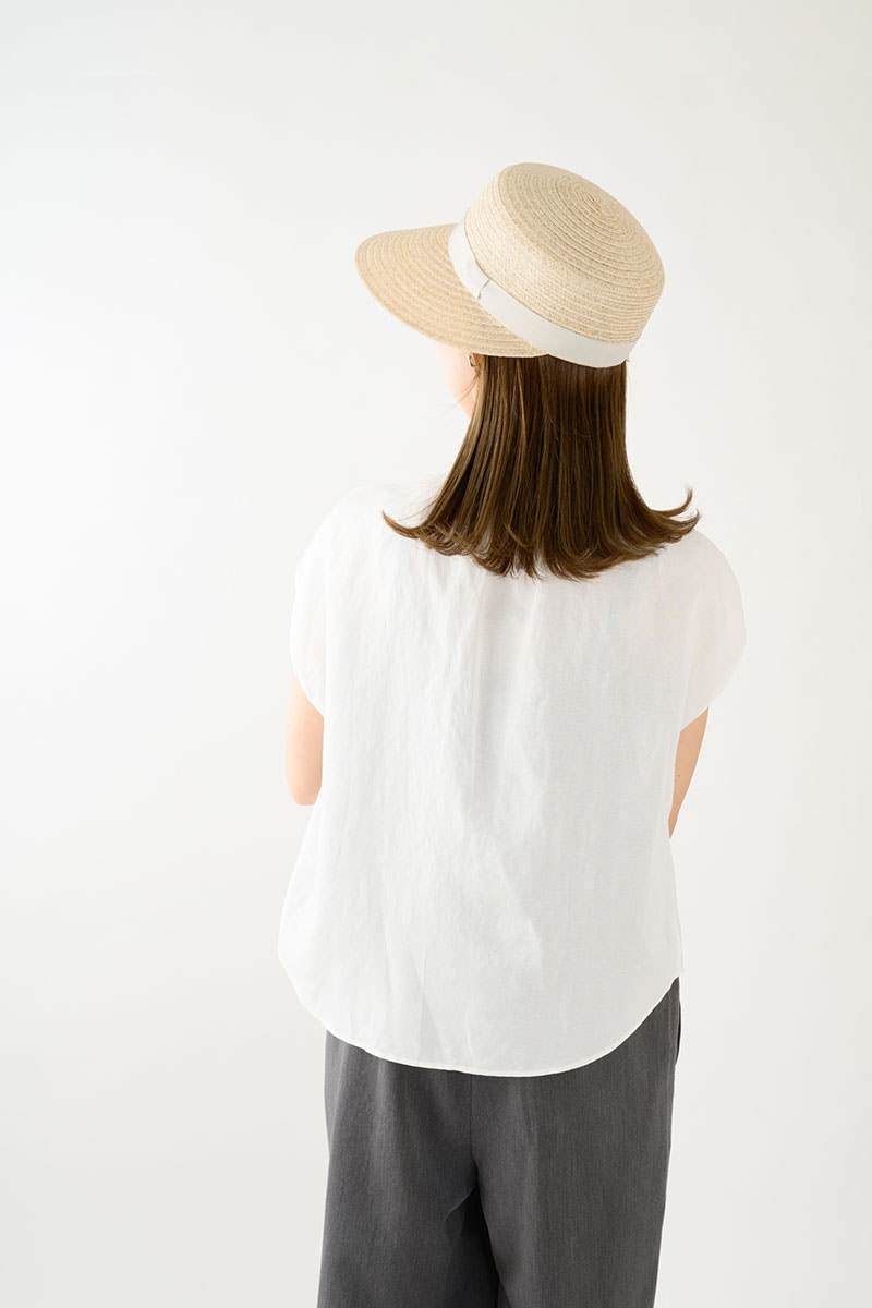 岡本帽子 マニラ麻・ジョッキー帽