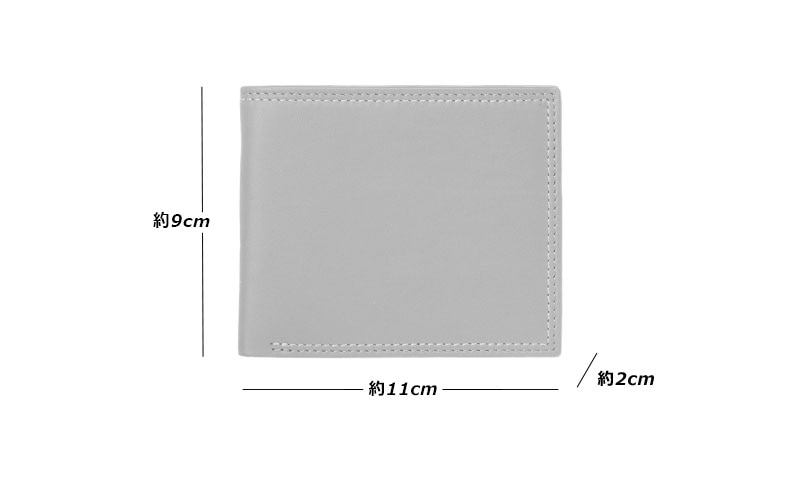 MILAGRO キップレザー・二つ折り財布