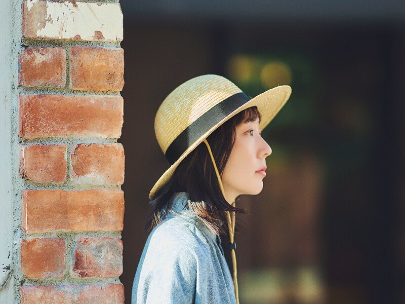 田中帽子店 Roger（ロジャー）麦わら つば広丸型ハット