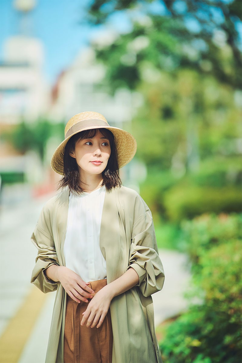 田中帽子店 Stella（ステラ）麦わら 麦わら つば長 女優帽