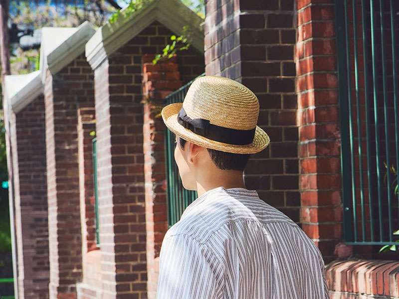 田中帽子店 Nicole（ニコル）麦わらセーラーハット