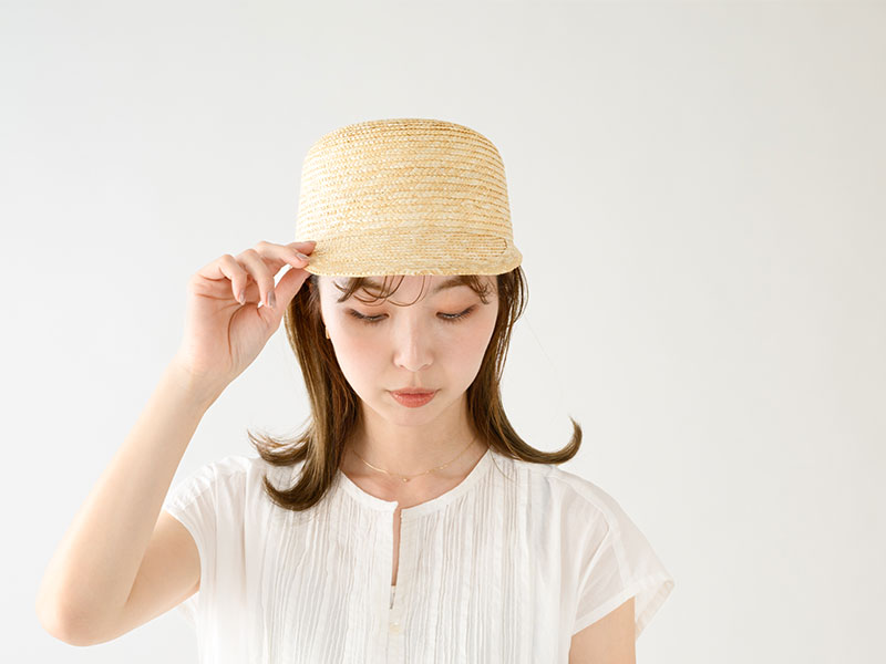 田中帽子店 Orel（オレル）麦わらキャップ
