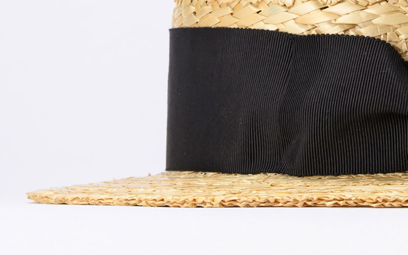 田中帽子店 Orge（オルジュ）花麦カンカン帽