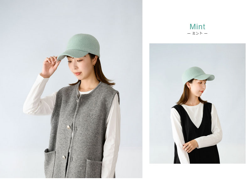 YOKOI BERET ウールキャップ 