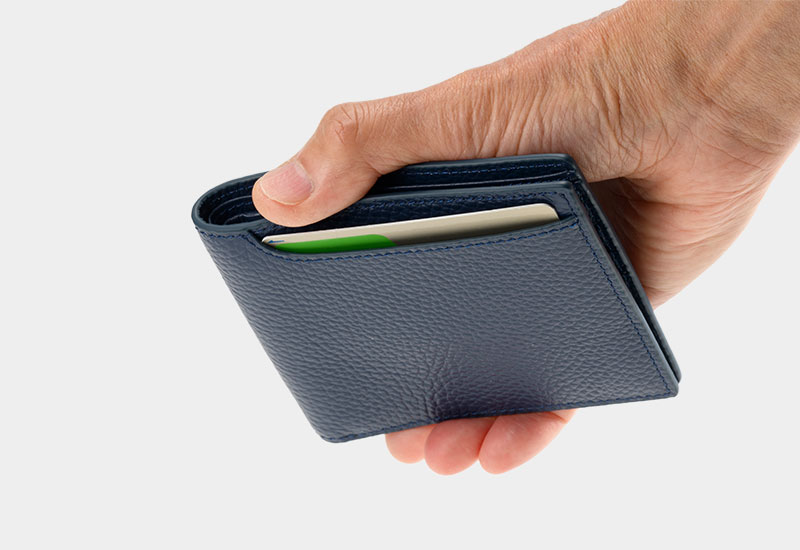 MILAGRO・イタリアンシュリンクレザー・札入れ