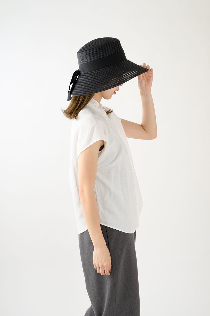 岡本帽子 マニラ麻・キャペリン