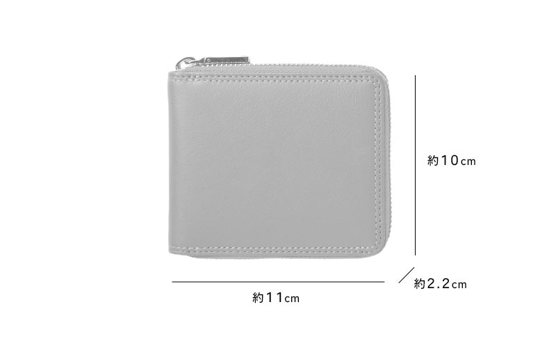 MILAGRO キップレザー・二つ折り財布